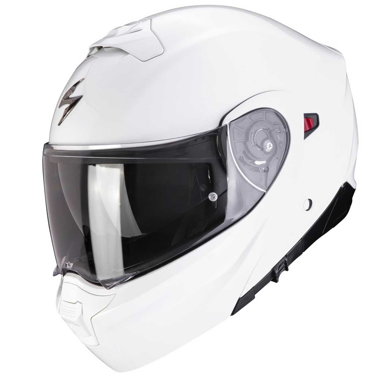 Scorpion EXO-930 EVO Solid Helm, weiß