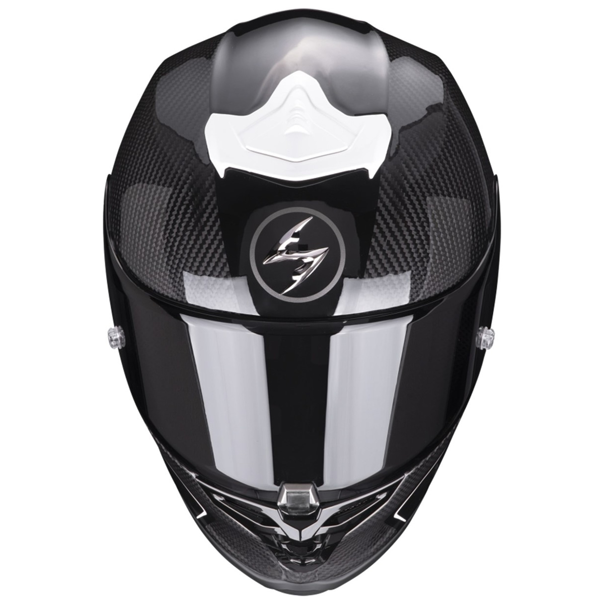 Scorpion Helm EXO-R1 EVO Carbon Air Corpus II, schwarz-weiß