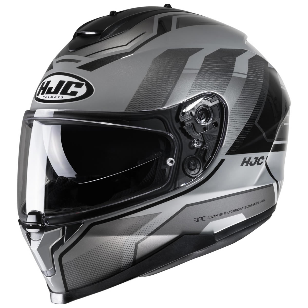 HJC Helm C70 Nian, grau-schwarz