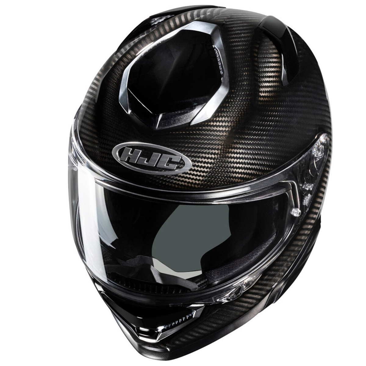 HJC RPHA 71 Carbon Solid Helm, schwarz