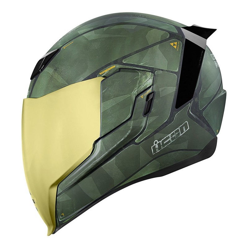 icon Helm Airflite Battlescar 2, grün