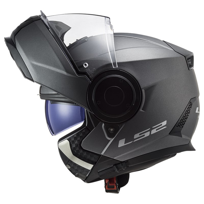 LS2 Helmets Klapphelm Scope Solid FF902, titan matt