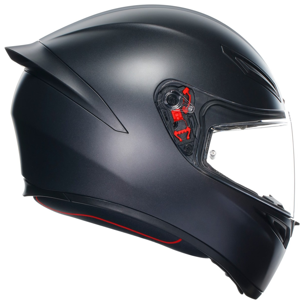 AGV K1 S Solid Helm, schwarz matt