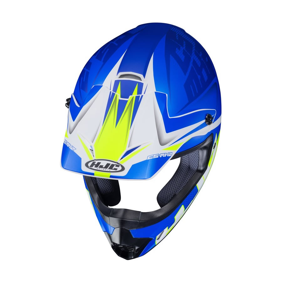 HJC Helm CS-MX II Ellusion MC2SF, blau-grün-weiß matt