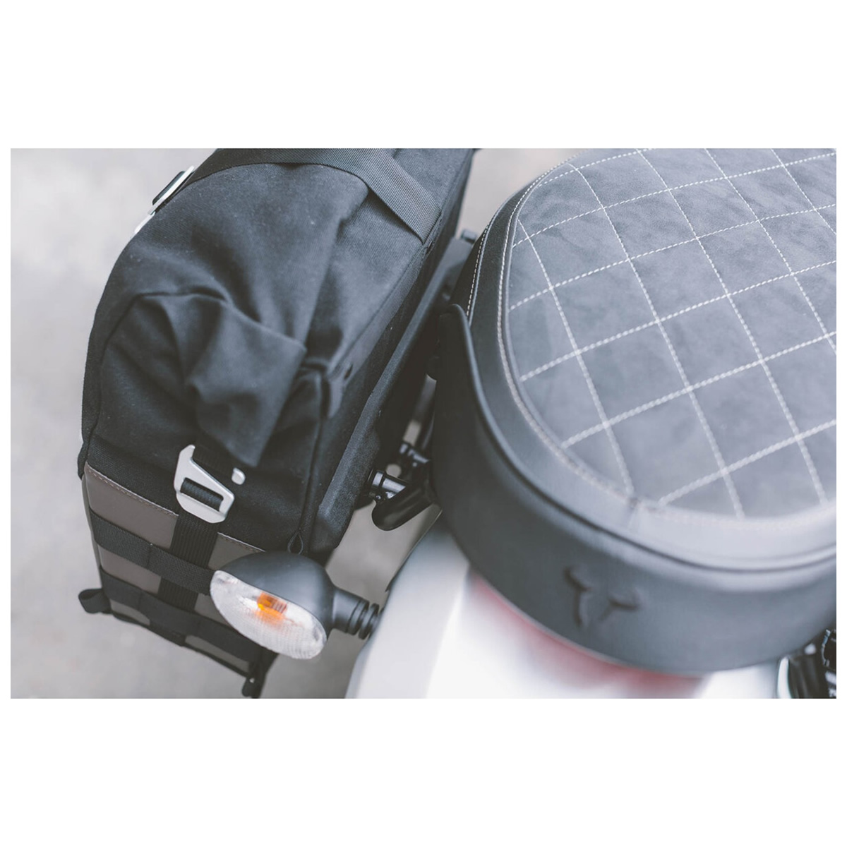SW-MOTECH Seitentasche Legend Gear LC2 für SLC Seitenträger, schwarz-braun