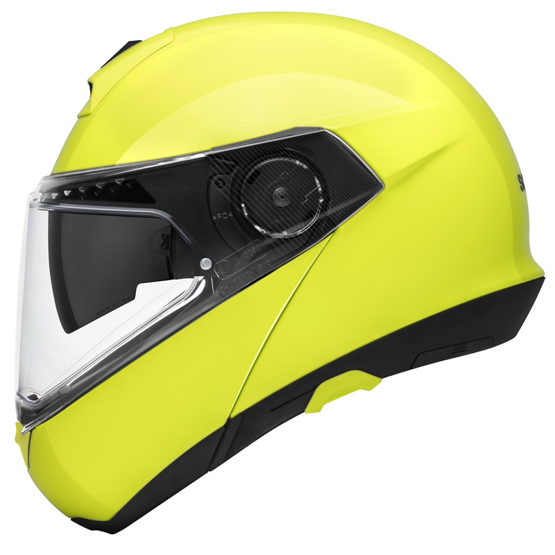 Schuberth Helm C4 Pro, fluogelb