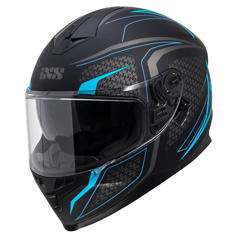 iXS Helm 1100 2.4, schwarz-blau matt