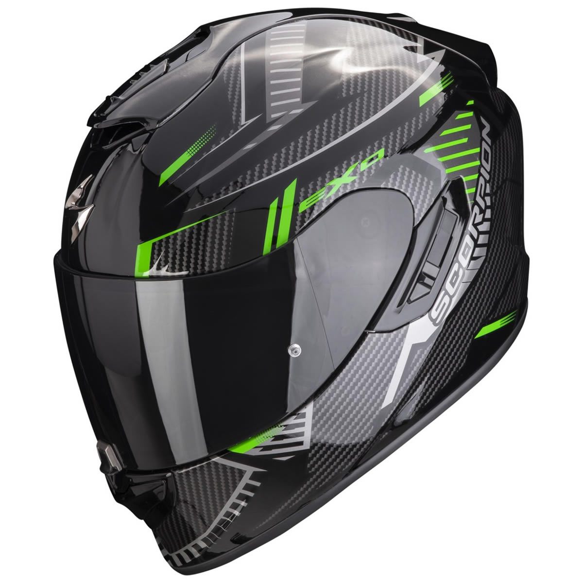 Scorpion Helm EXO-1400 EVO Air Shell, schwarz-grün