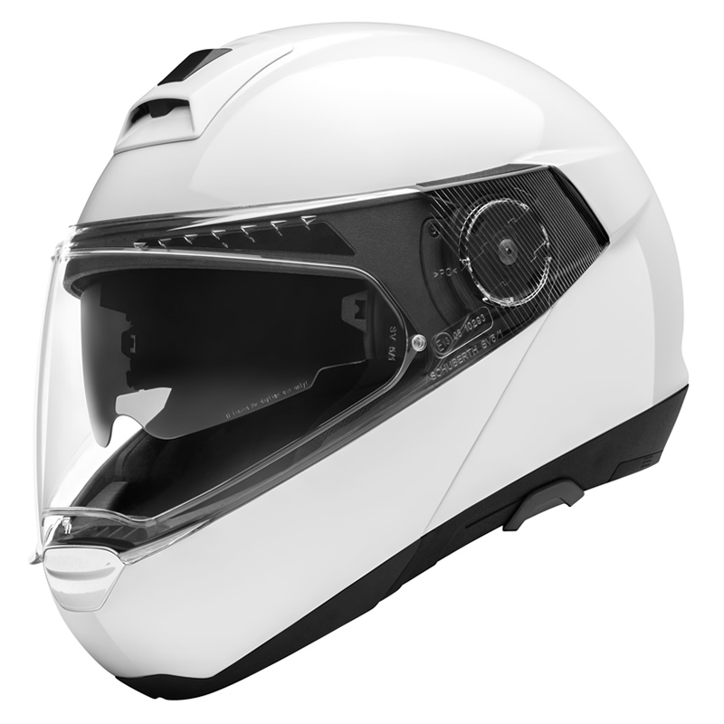 Schuberth Helm C4 Basic, weiß