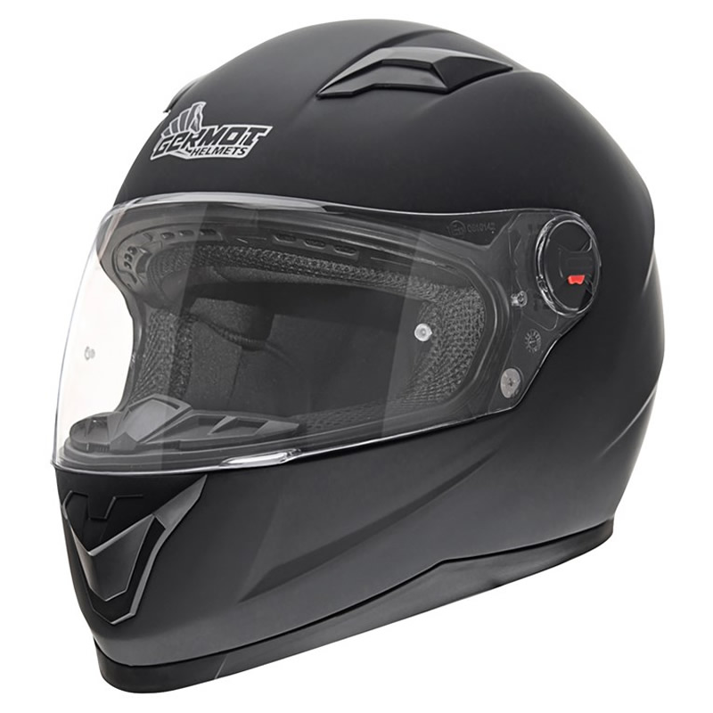 Germot Helm GM 320, schwarz-matt