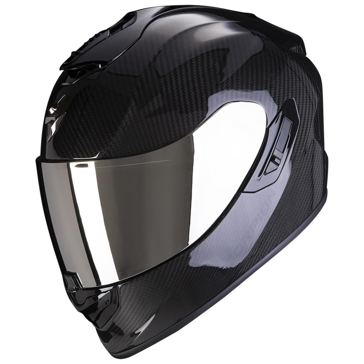 Scorpion EXO-1400 EVO II Carbon Air Solid Helm, schwarz