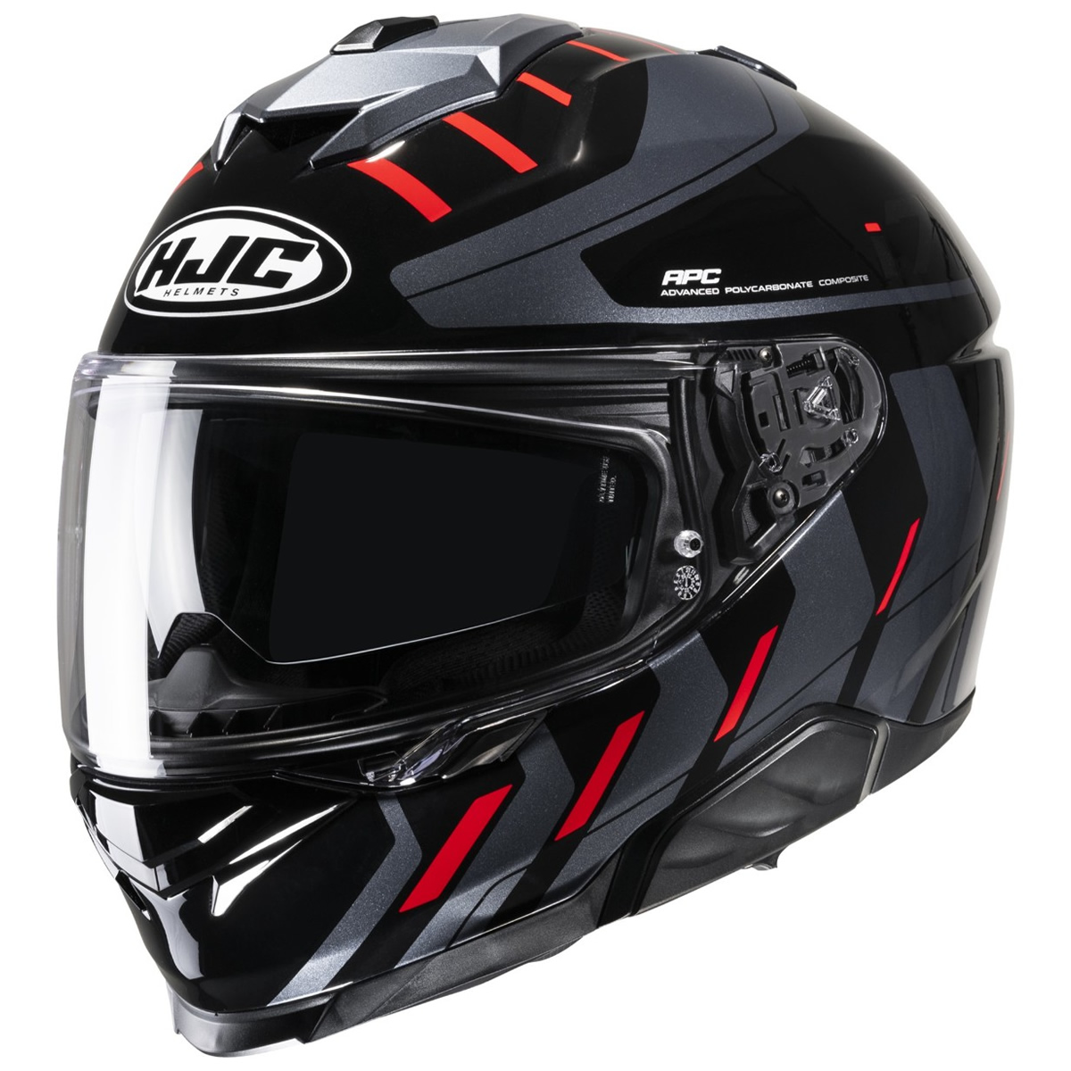 HJC Helm i71 Simo, schwarz-rot