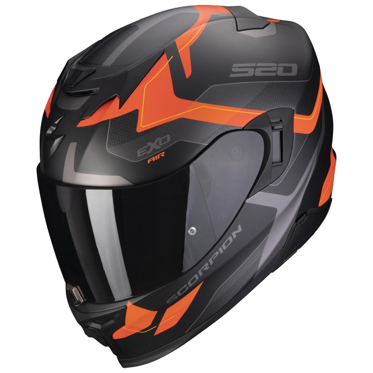 Scorpion Helm EXO-520 EVO Air Elan, schwarz-orange matt