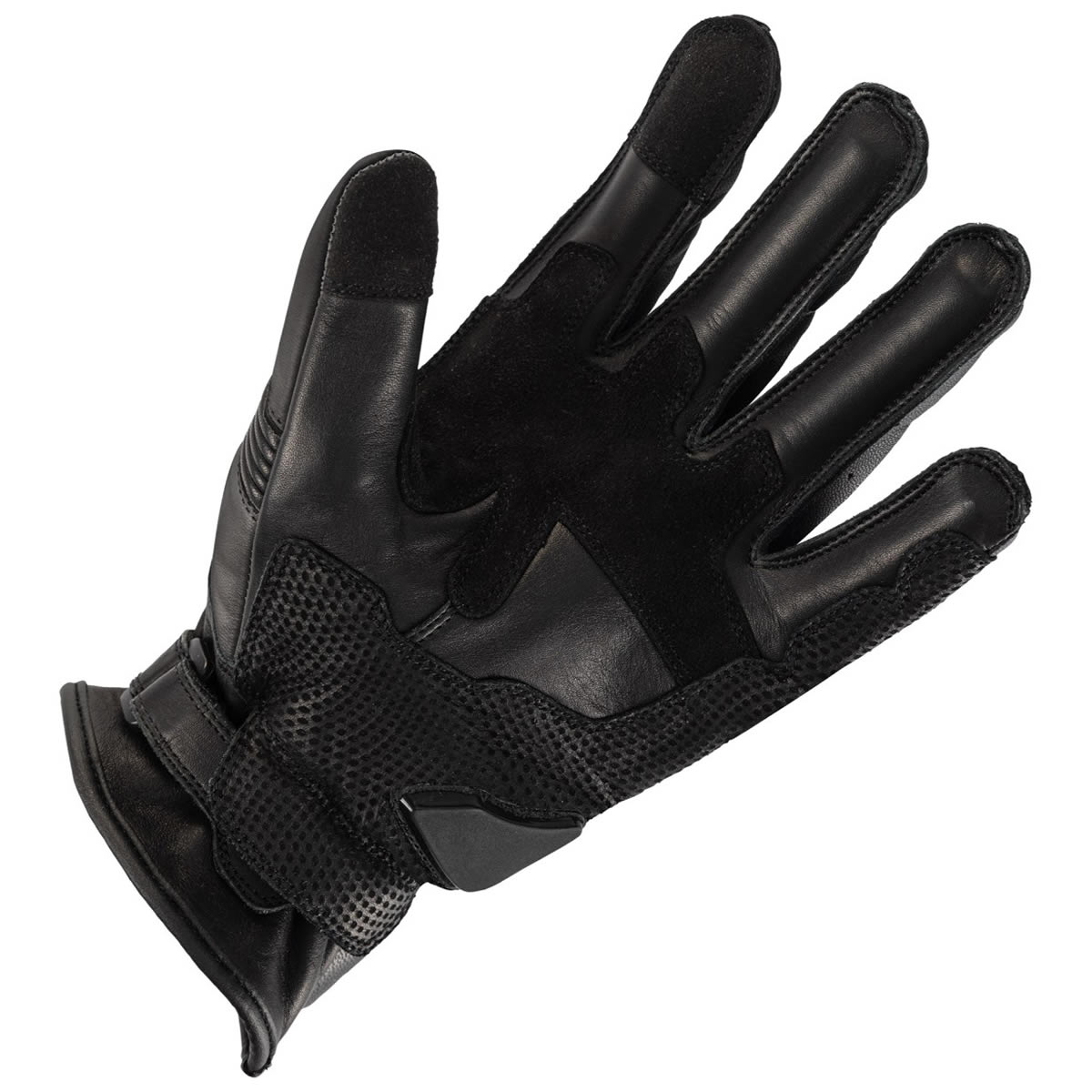 Büse Escape Handschuhe, schwarz-weiß
