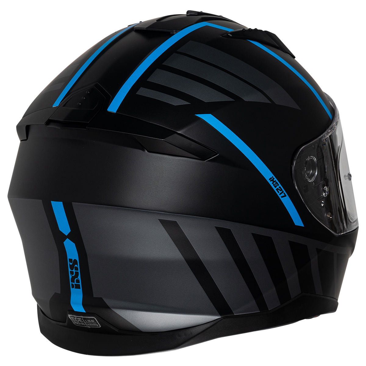 iXS Helm iXS217 2.0, schwarz-blau matt