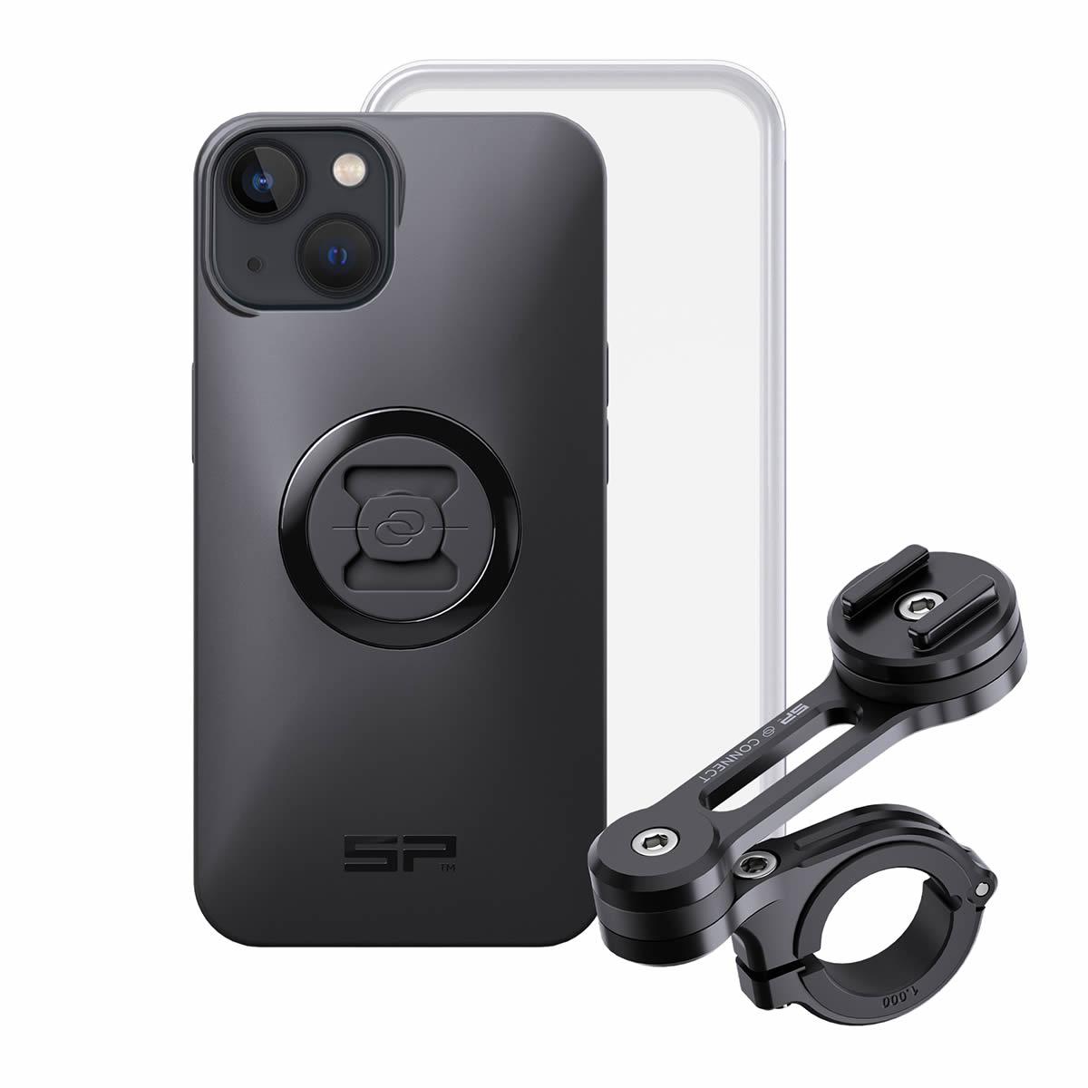 SP Connect Moto Bundle Handy Halterung inkl. Cover und Displayschutz, iPhone 14/13