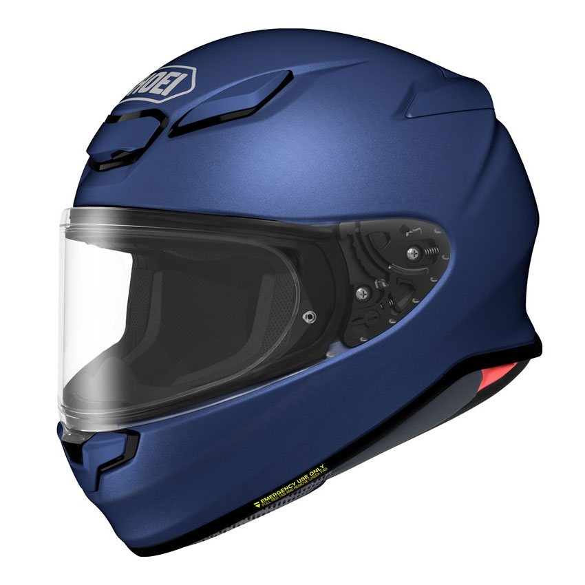 Shoei Helm NXR2 Solid, blau matt metallic