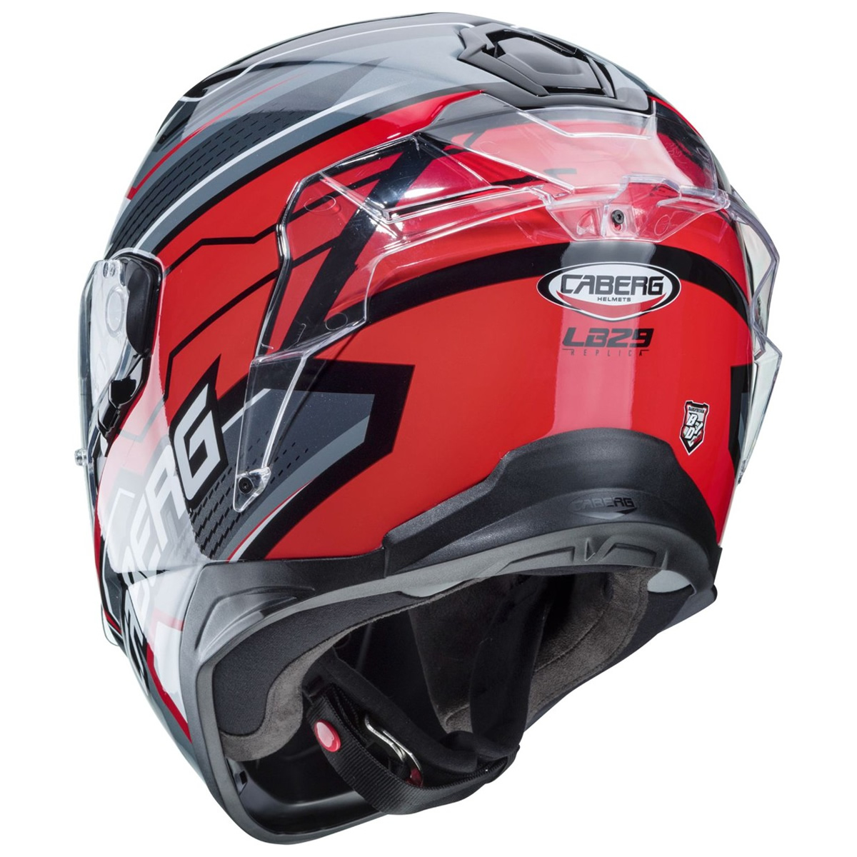 Caberg Drift Evo LB29 Helm, schwarz-anthrazit-rot