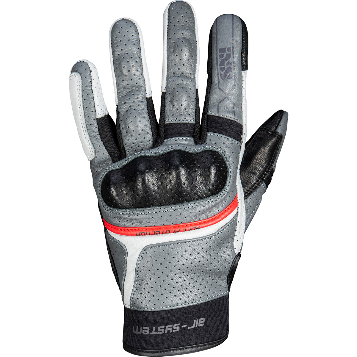 iXS Desert-Air Handschuhe, dunkelgrau-hellgrau-schwarz
