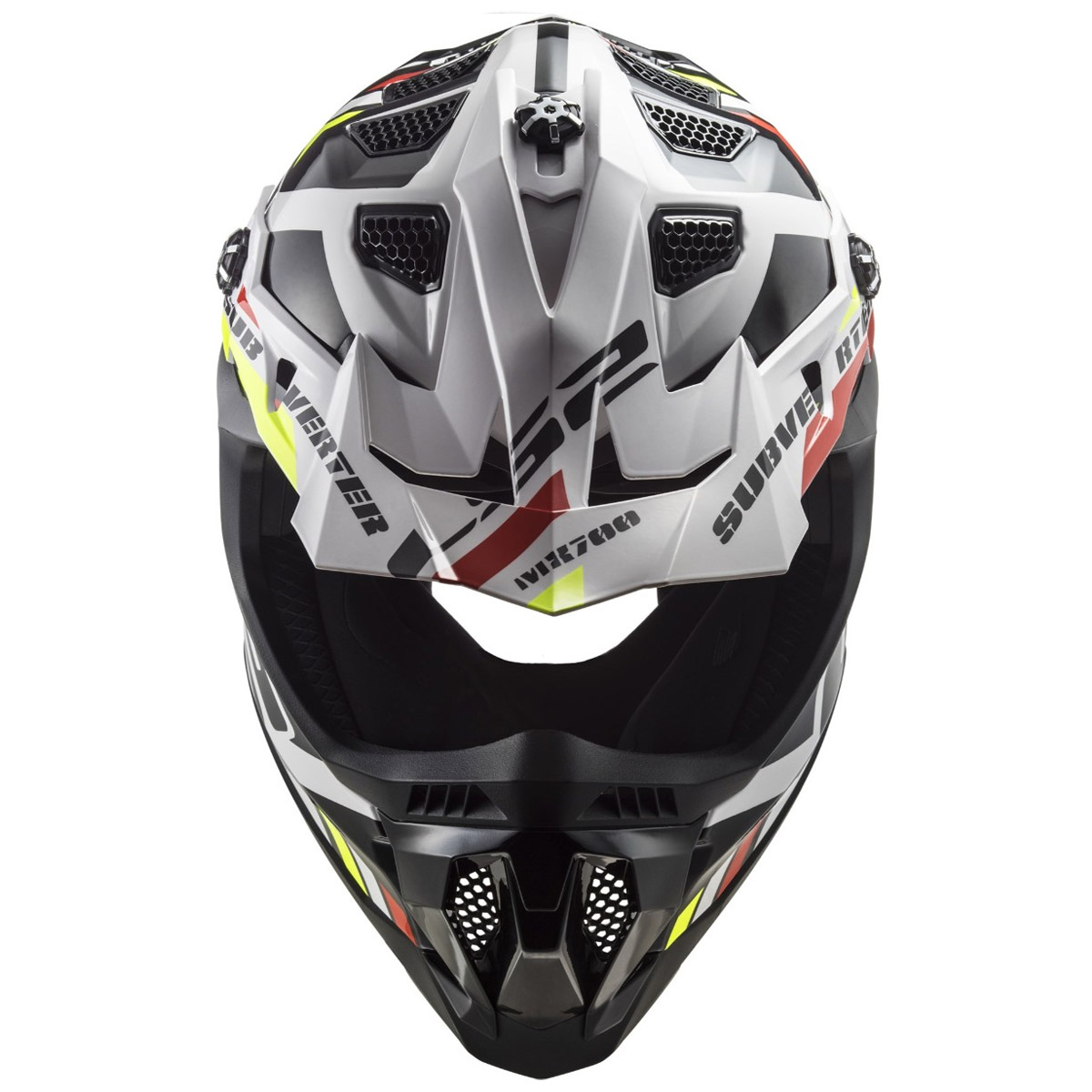 LS2 Helmets Subverter Evo II Stomp MX700 Helm, weiß-schwarz