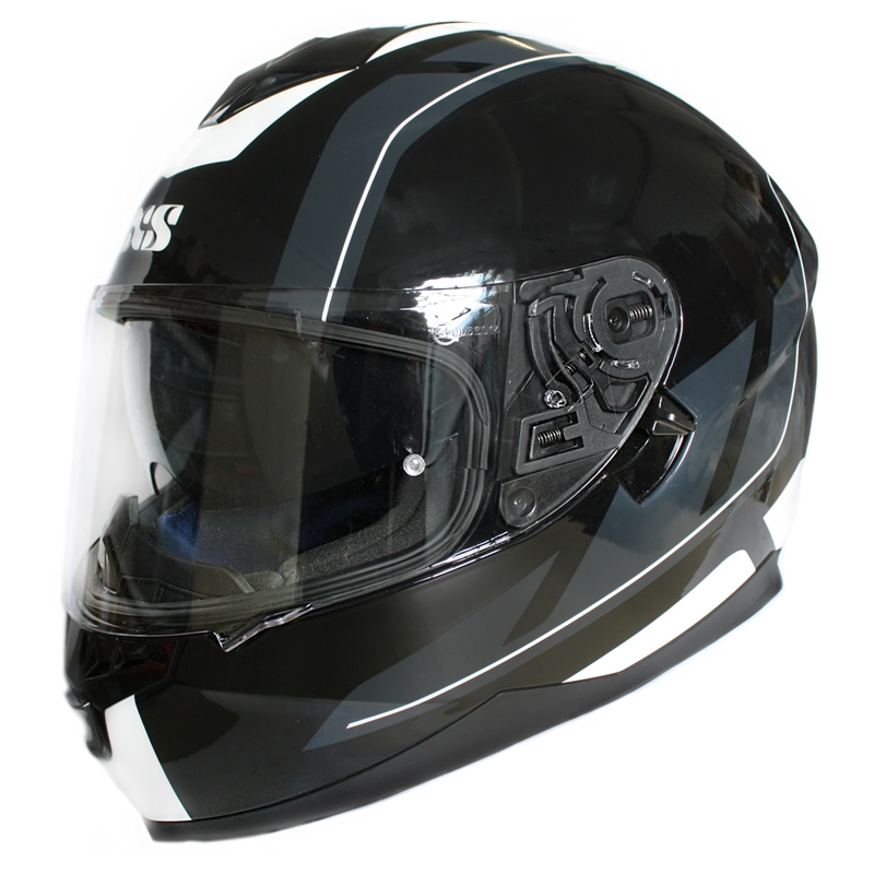iXS Helm 1100 2.0,  schwarz-grau-weiß