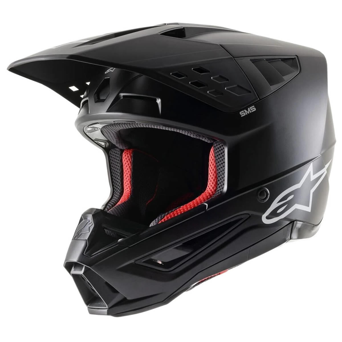 Alpinestars S-M5 Solid Helm, schwarz matt