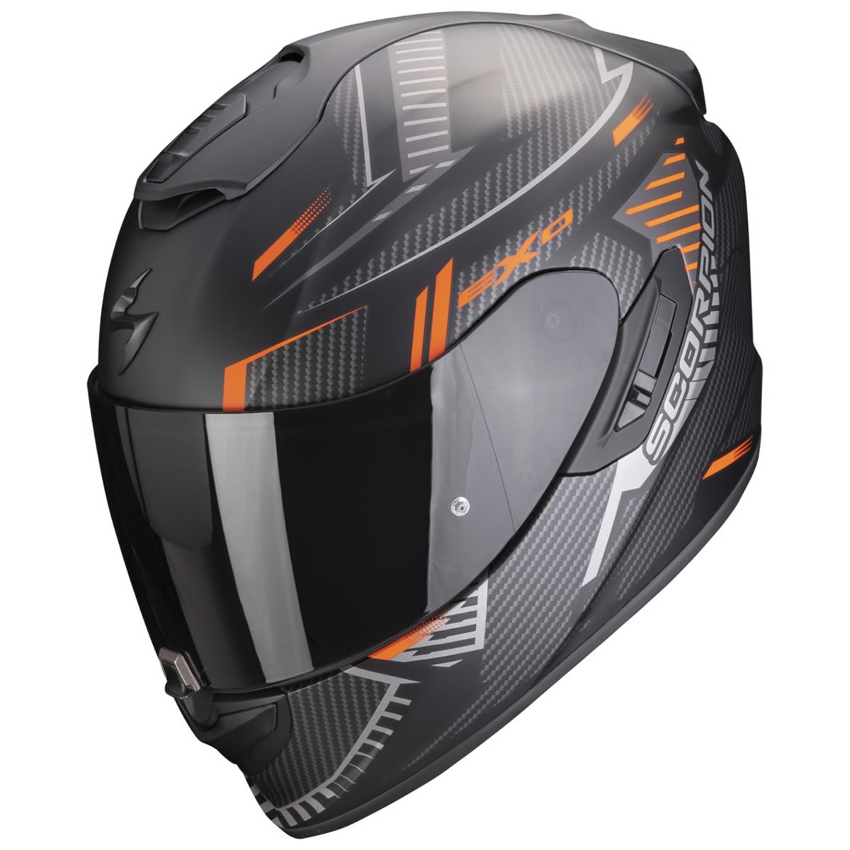 Scorpion Helm EXO-1400 EVO Air Shell, schwarz-orange