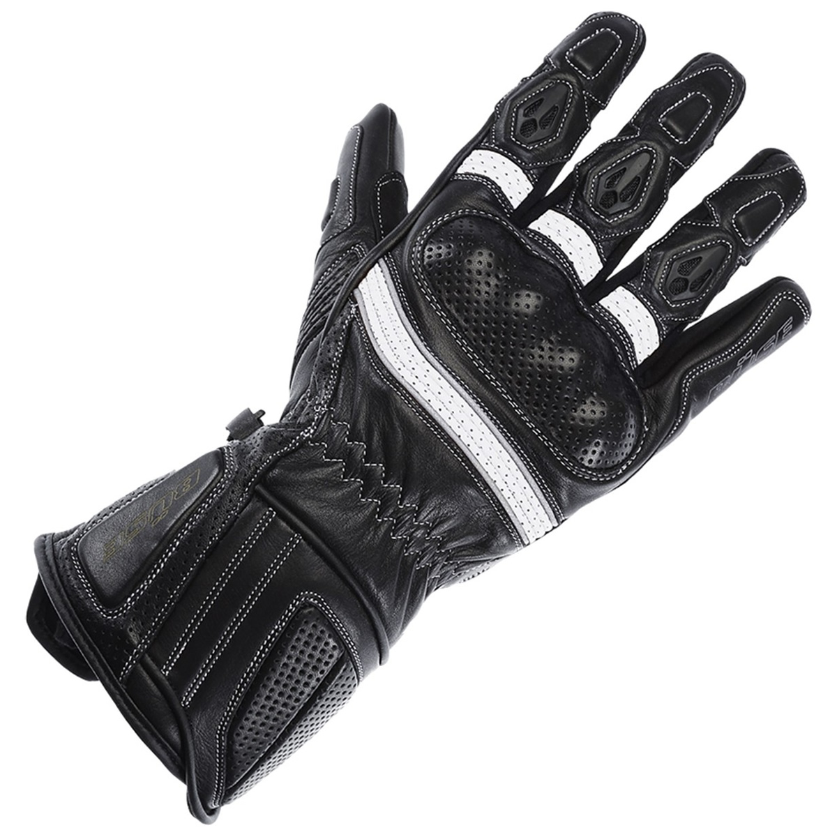 Büse Handschuhe Pit Lane Pro, schwarz-weiß