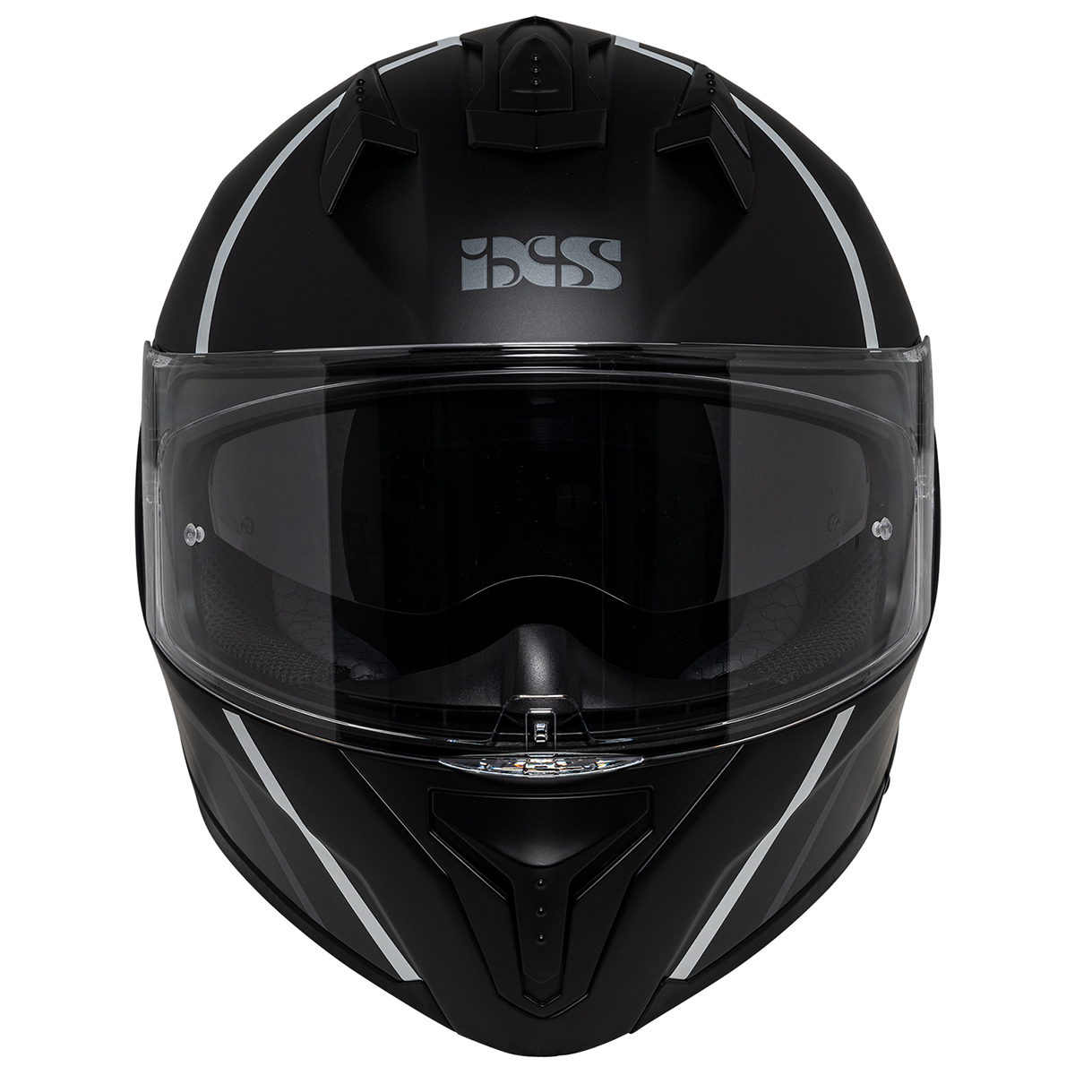 iXS Helm iXS217 2.0, schwarz-weiß matt