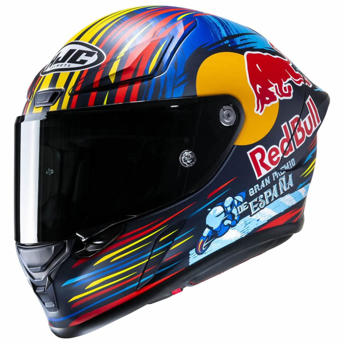HJC RPHA 1 Red Bull Jerez GP Helm MC21SF