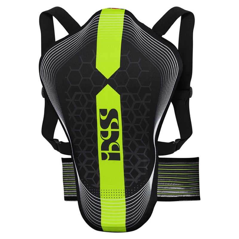 iXS Rückenprotektor RS-10, schwarz-fluogrün