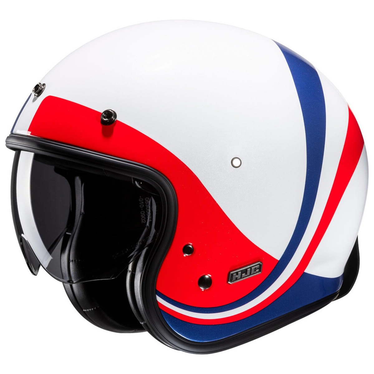 HJC V31 Emgo Helm, weiß-rot-blau