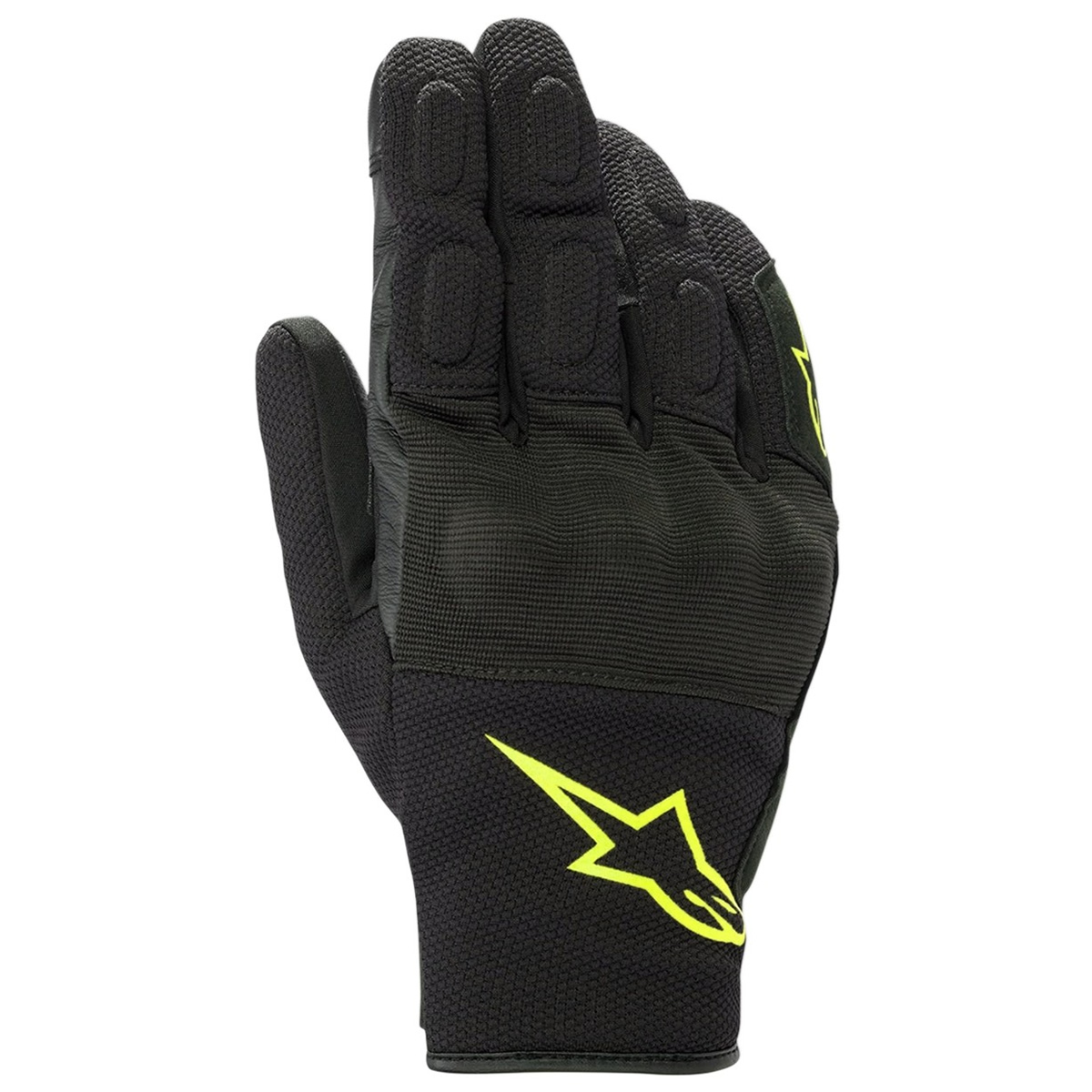 Alpinestars Handschuhe S Max Drystar®, schwarz-fluogelb