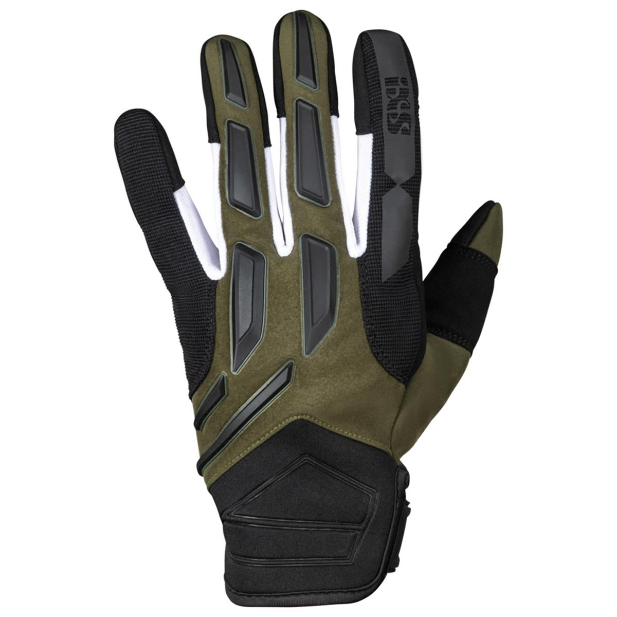 iXS Handschuhe Pandora-Air 2.0, schwarz-olive-weiß