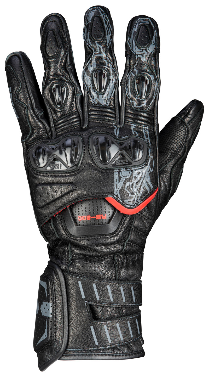 iXS RS-200 3.0 Handschuhe, schwarz