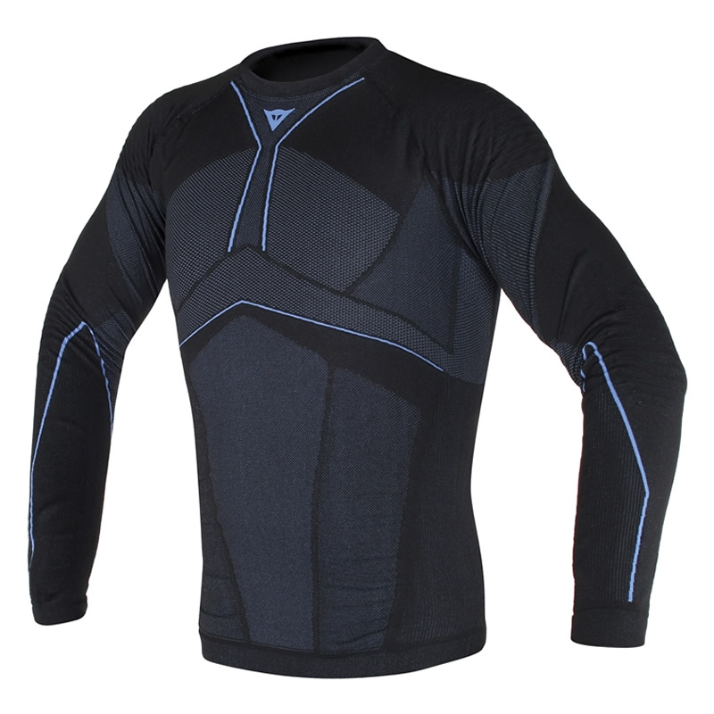 Dainese Shirt D-Core Aero lang, schwarz-blau