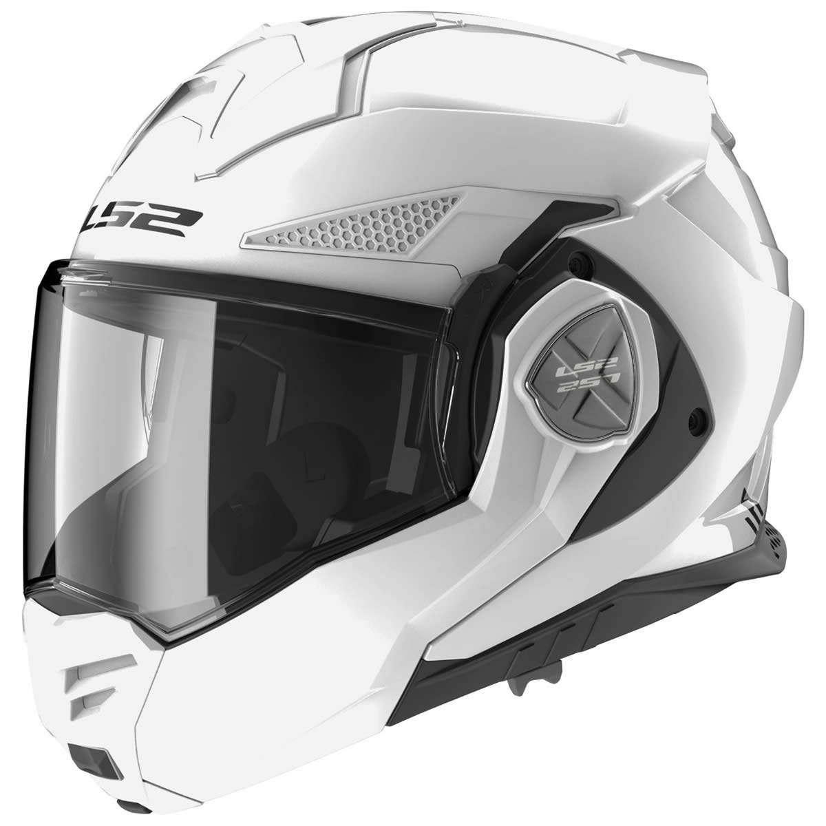 LS2 Helmets Klapphelm Advant X Solid FF901, weiß