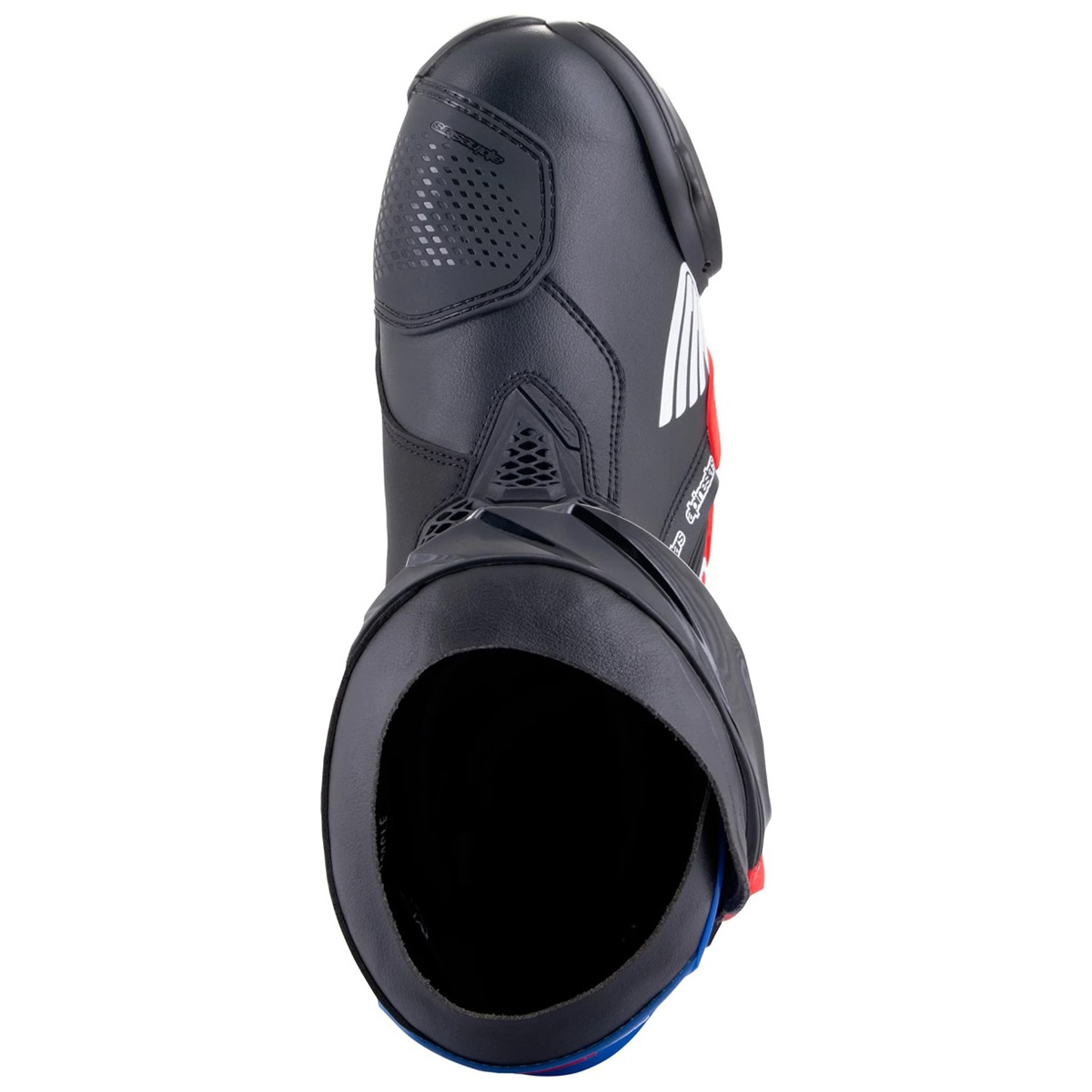 Alpinestars Stiefel Honda Supertech R, schwarz-rot-blau