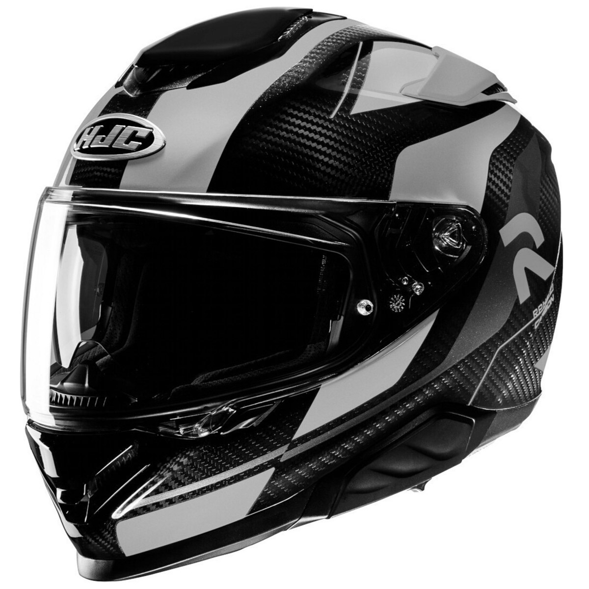 HJC RPHA 71 Carbon Hamil Helm, schwarz-grau