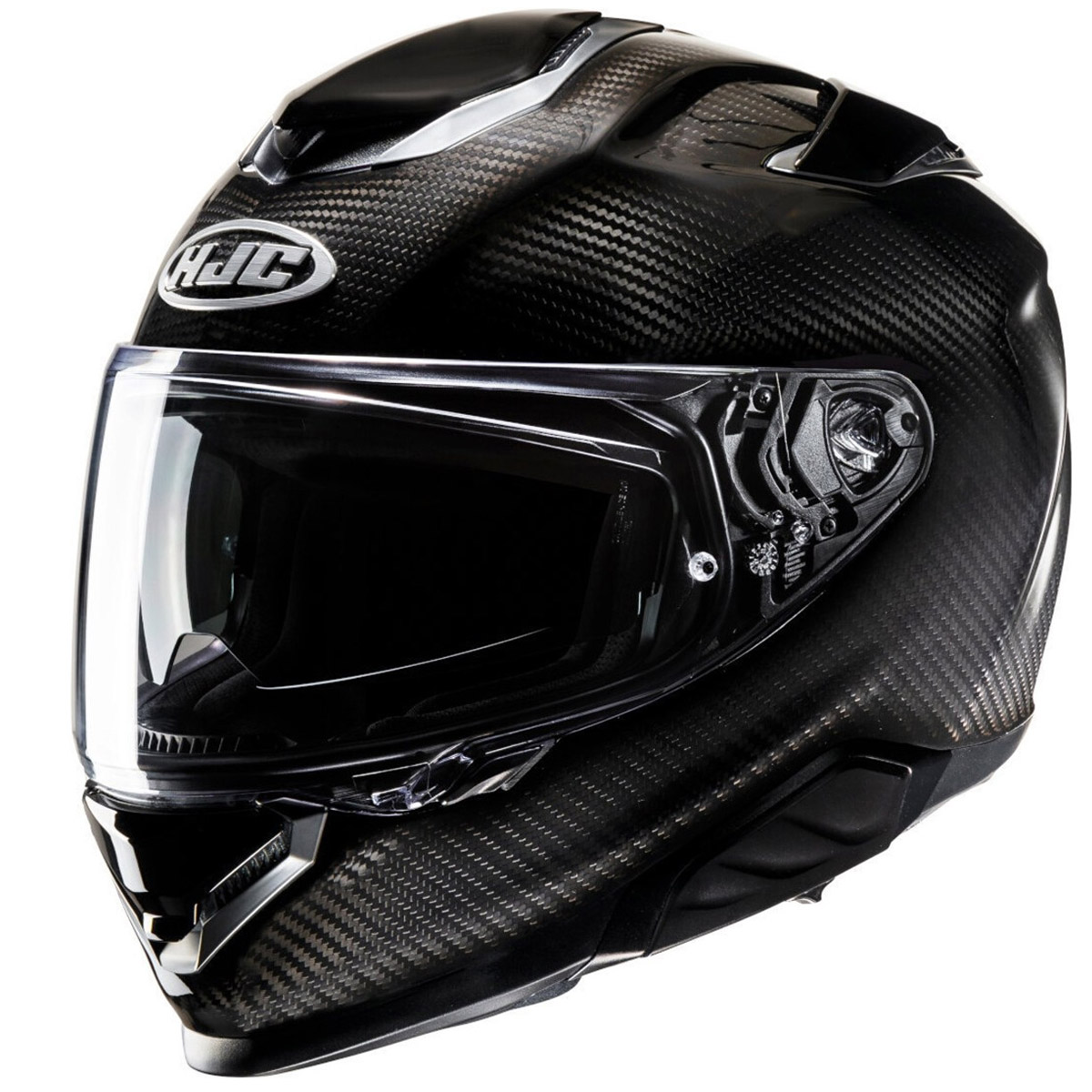 HJC RPHA 71 Carbon Solid Helm, schwarz