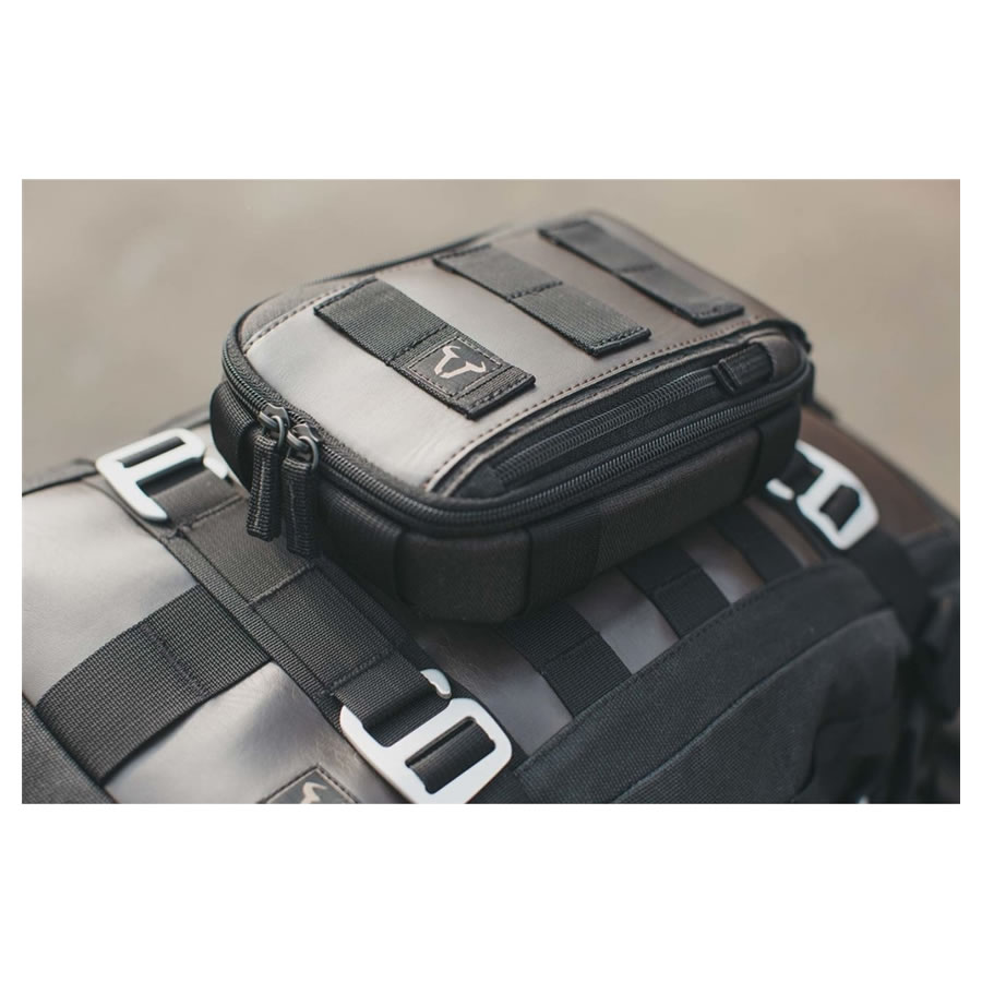 SW-MOTECH Zusatztasche LA2 Legend Gear, braun-schwarz
