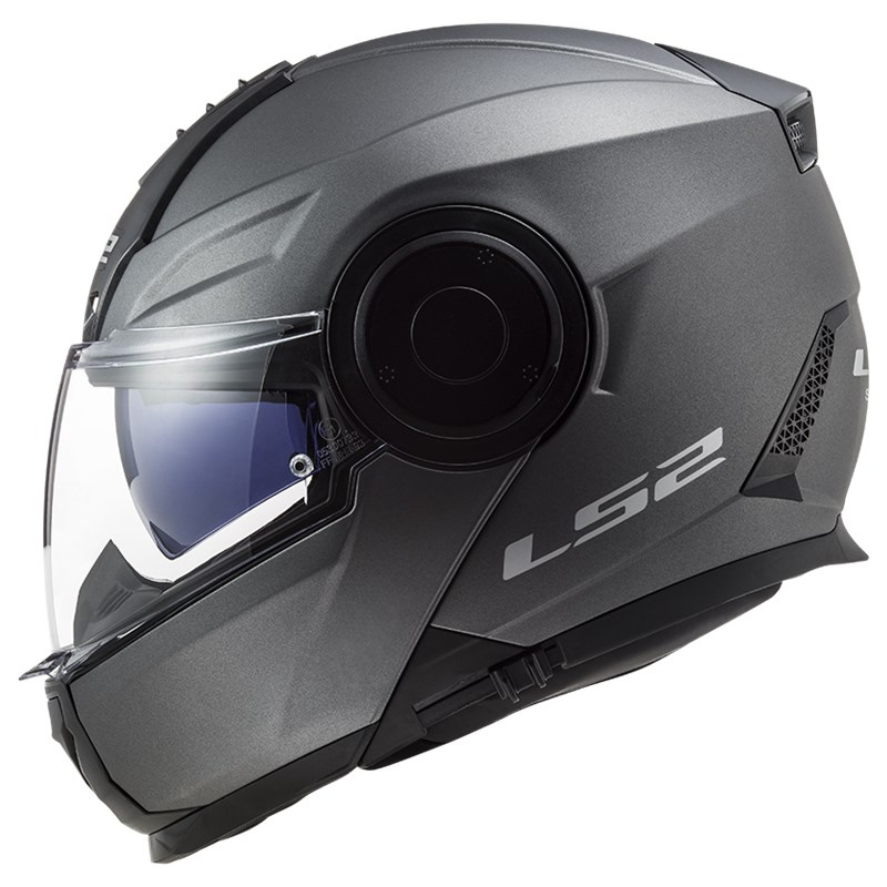 LS2 Helmets Klapphelm Scope Solid FF902, titan matt