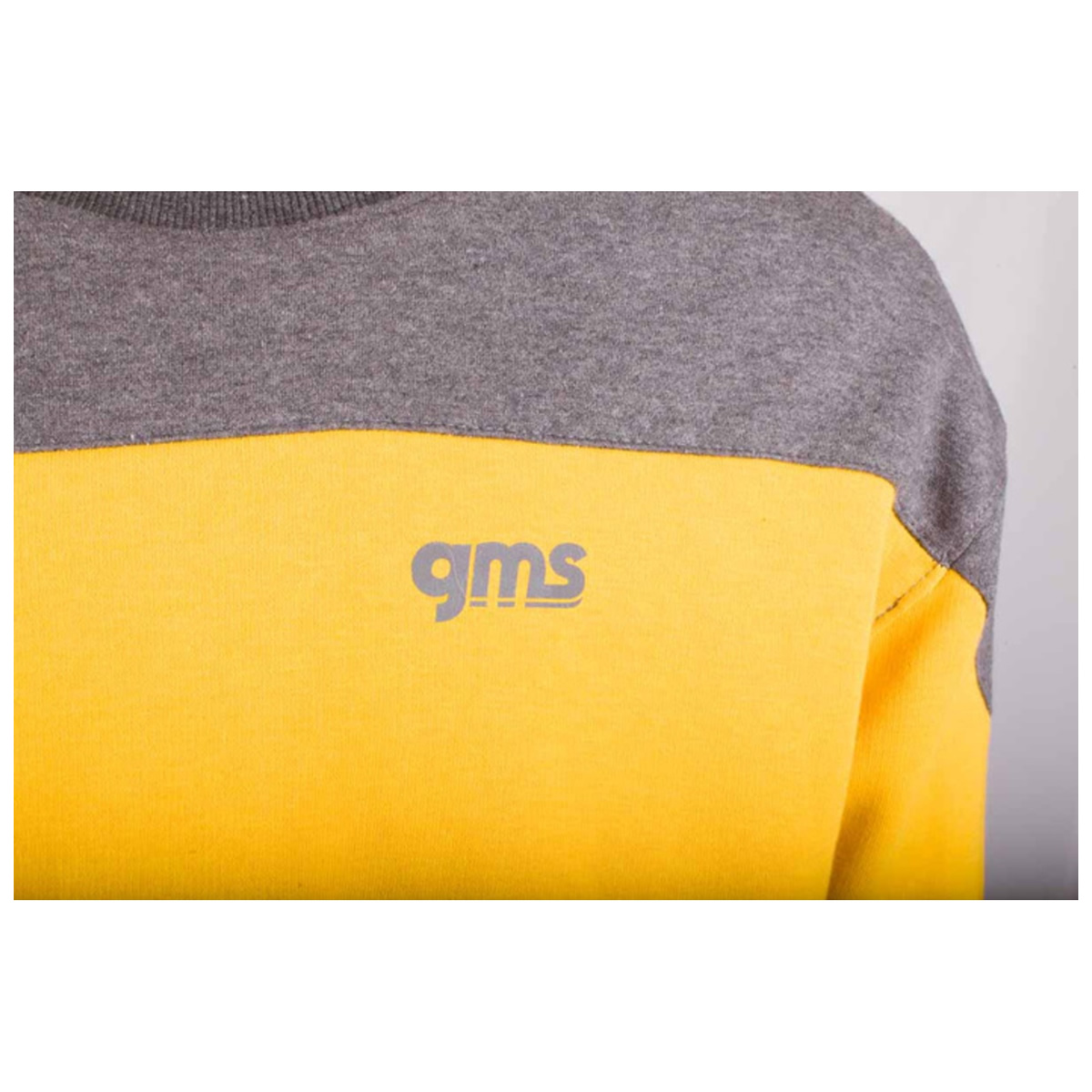 Germas GMS Pullover Racoon, grau-gelb