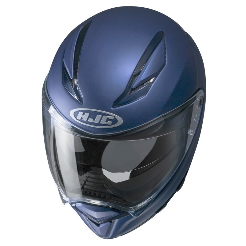 HJC Helm F70, blau metallic matt