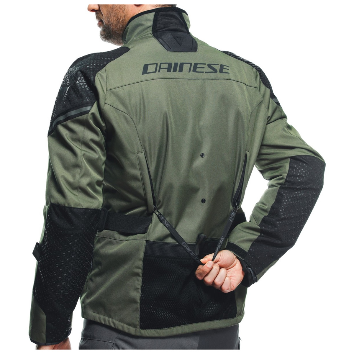 Dainese Textiljacke Ladakh 3L D-Dry®, armygrün-schwarz