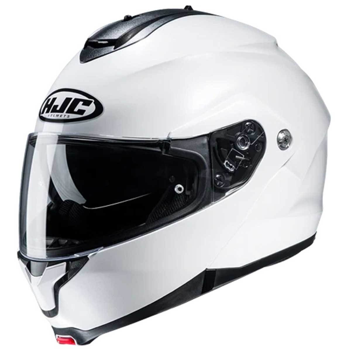 HJC C91N Solid Helm, weiß