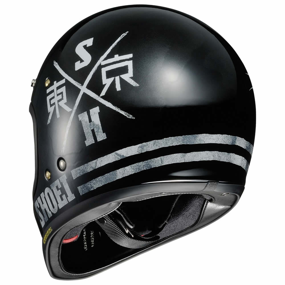 Shoei Helm EX-Zero Xanadu TC-5, schwarz-weiß