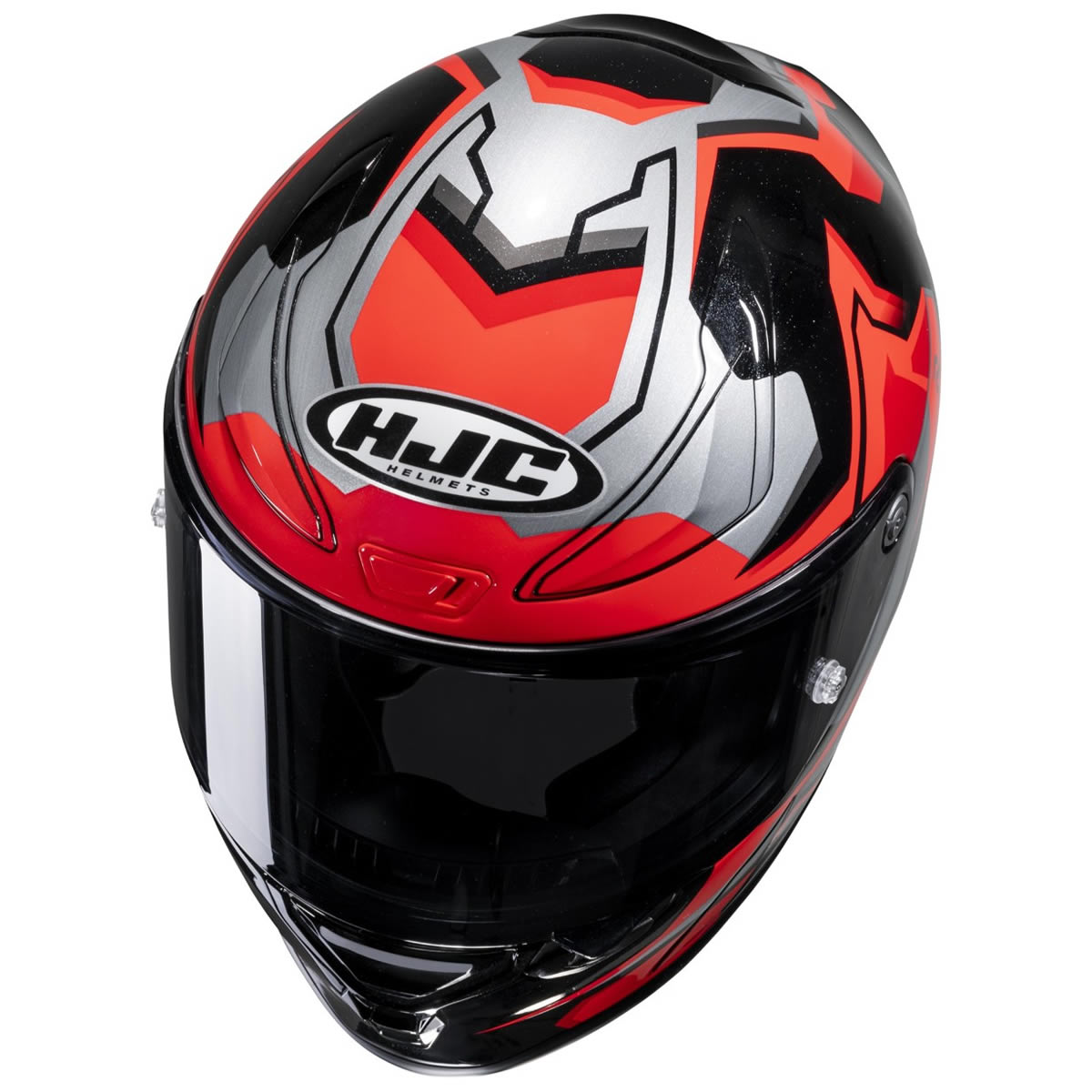 HJC Helm RPHA 1 Nomaro, schwarz-rot-silber