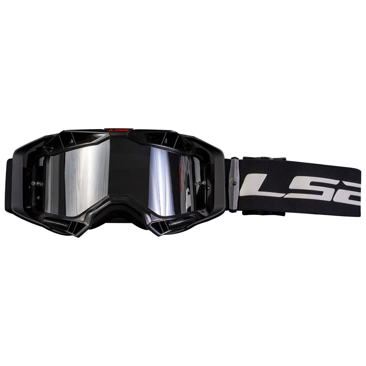 LS2 Helmets Crossbrille Aura Pro, schwarz