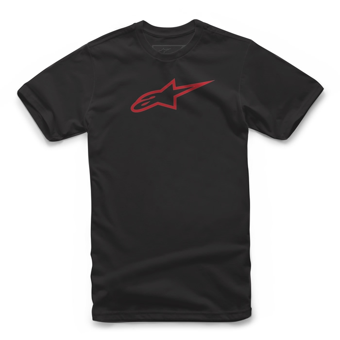 Alpinestars T-Shirt Ageless, schwarz-rot